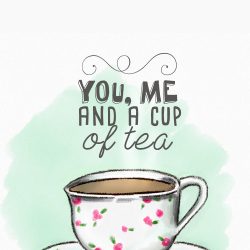 You, me and cup